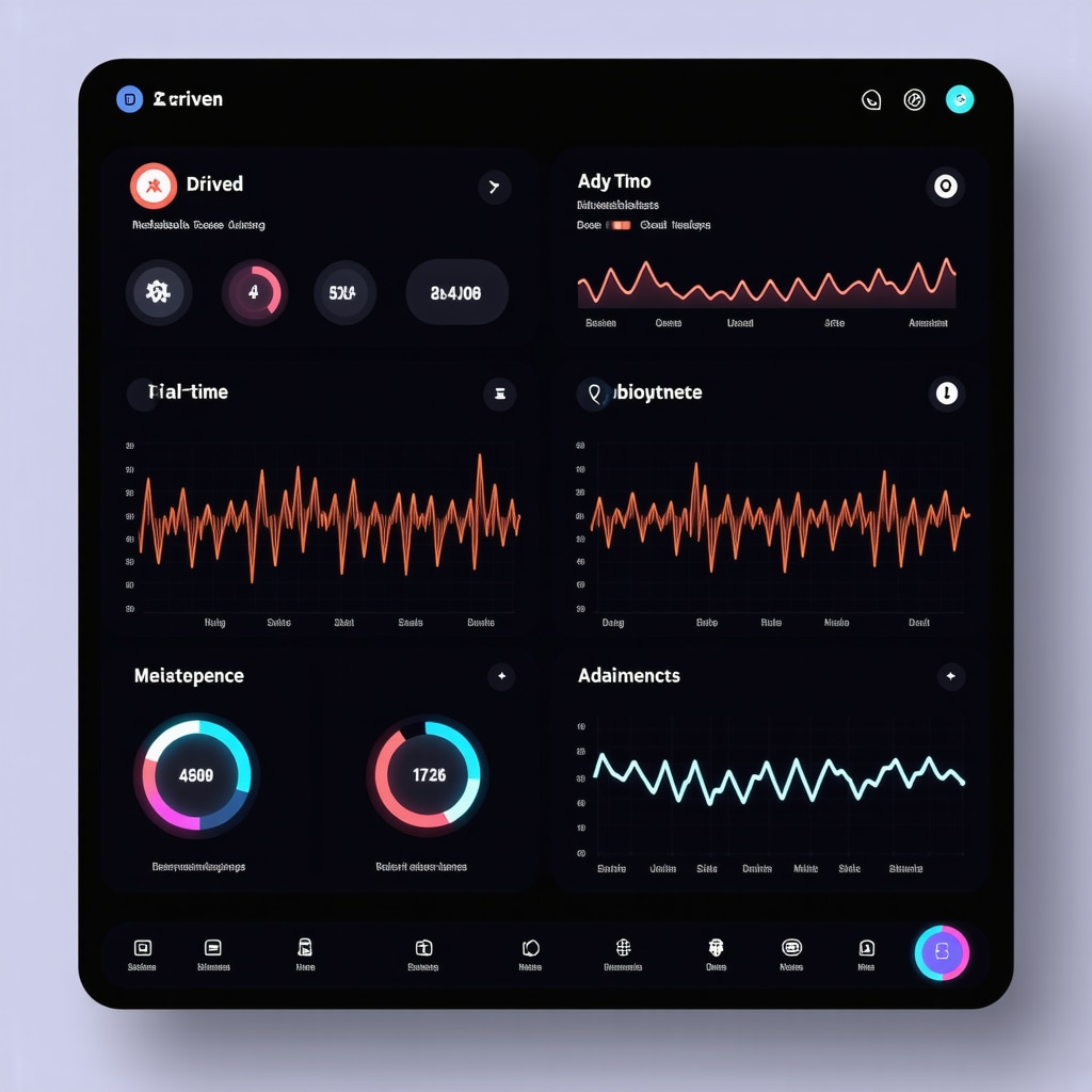 AI-driven digital health dashboard showing Tirzepatide dose adjustments and real-time metabolic monitoring