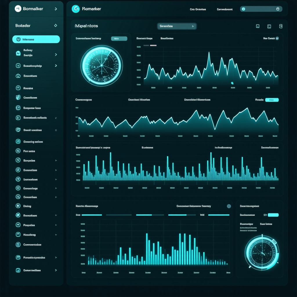 Futuristic digital health dashboard showing biomarker data and circadian rhythm related to injectable weight loss