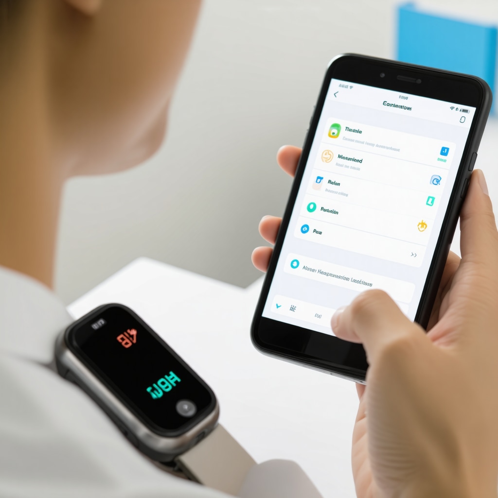 Patient using continuous glucose monitor and smartphone app for personalized injection timing and dietary adjustments