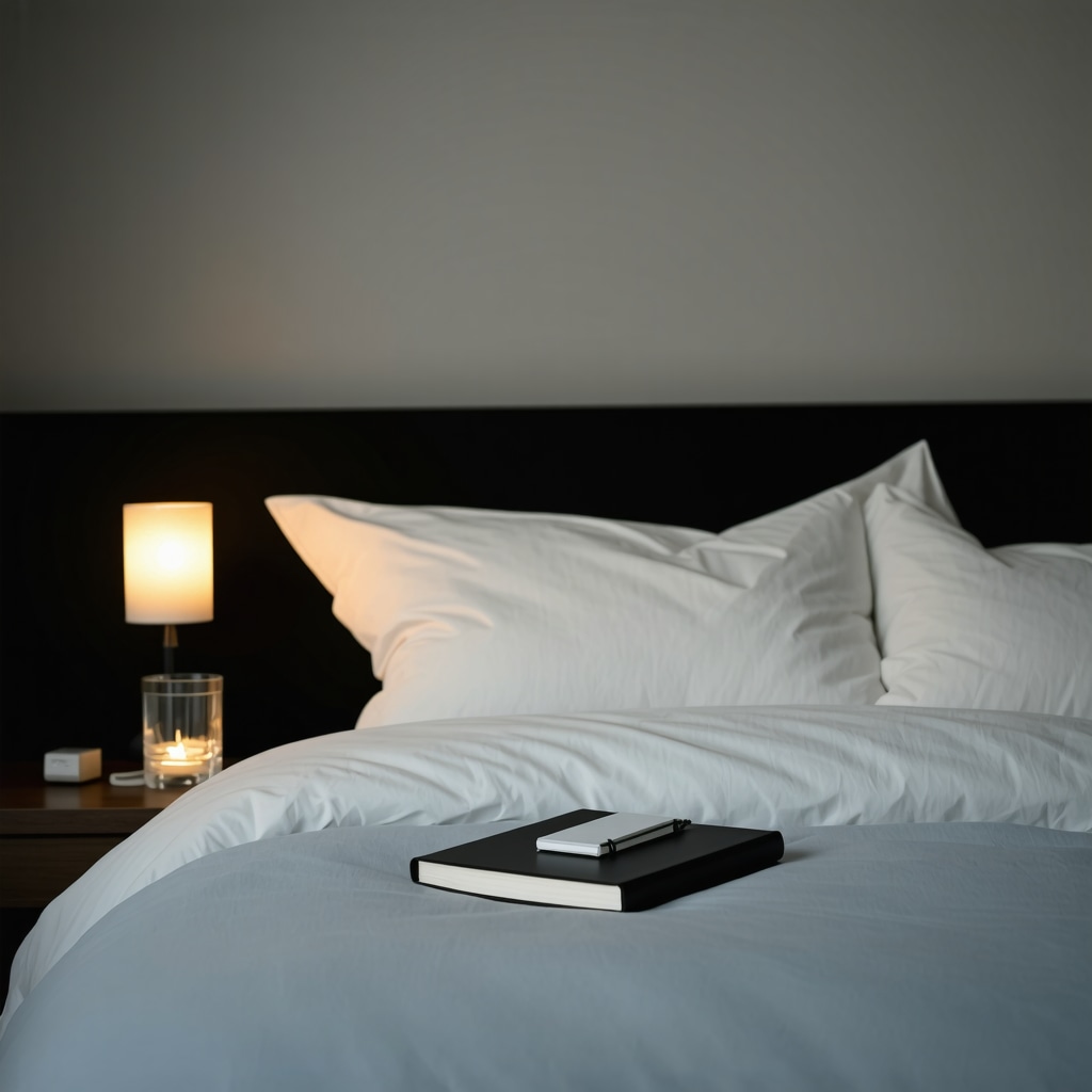 A cozy bedroom emphasizing restful sleep and wellness for weight loss success