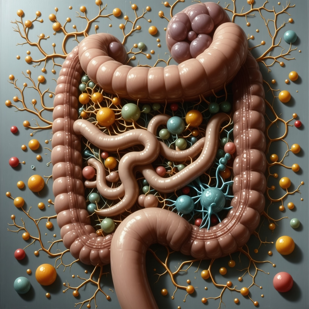 Diagram showing gut microbiota modulation effects on incretin receptor agonist therapy