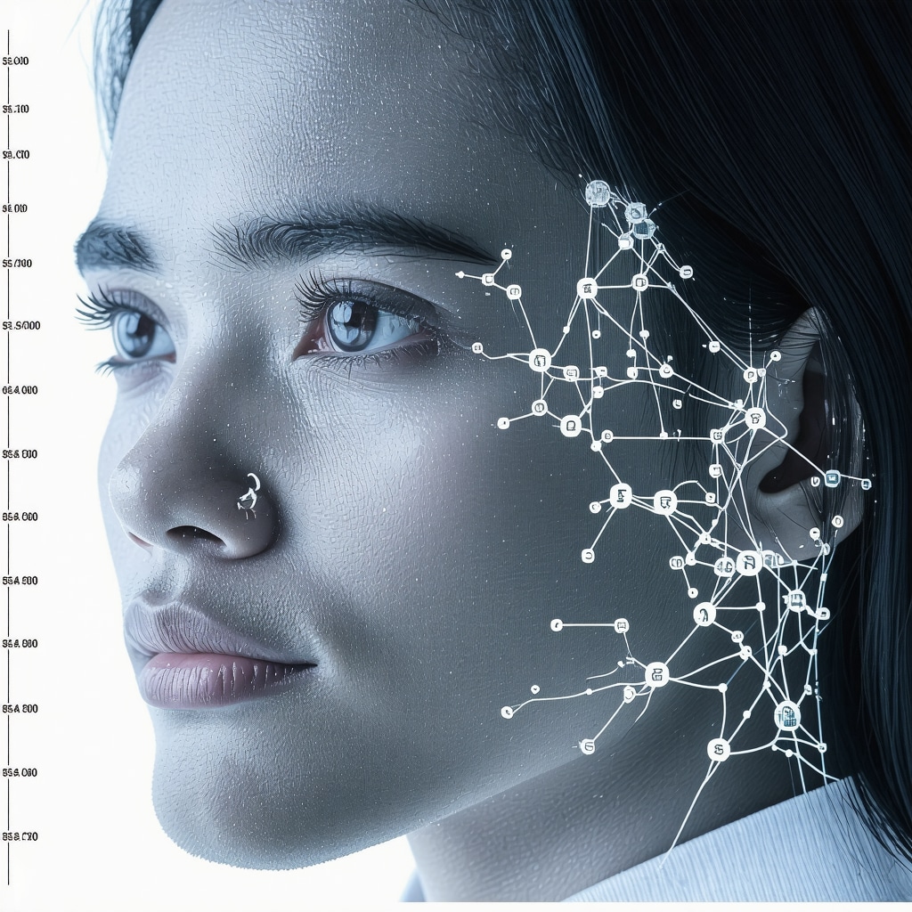 Illustration of artificial intelligence analyzing patient data for customized weight management