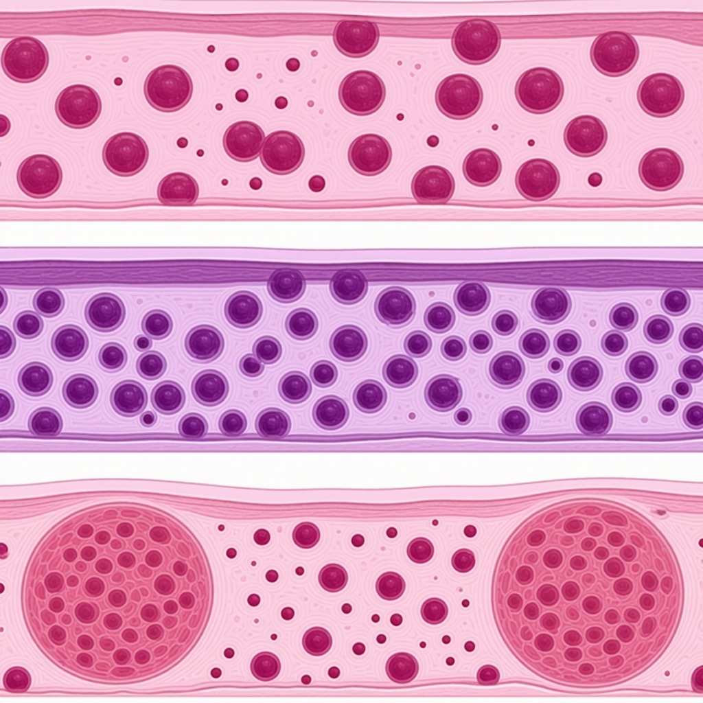Illustration of mitochondria in fat cells affected by weekly GLP-1 injections, highlighting metabolic enhancement.