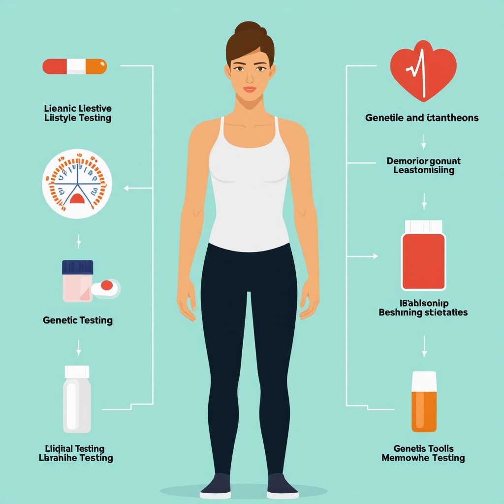 Diagram illustrating combined strategies for effective weight loss with Ozempic