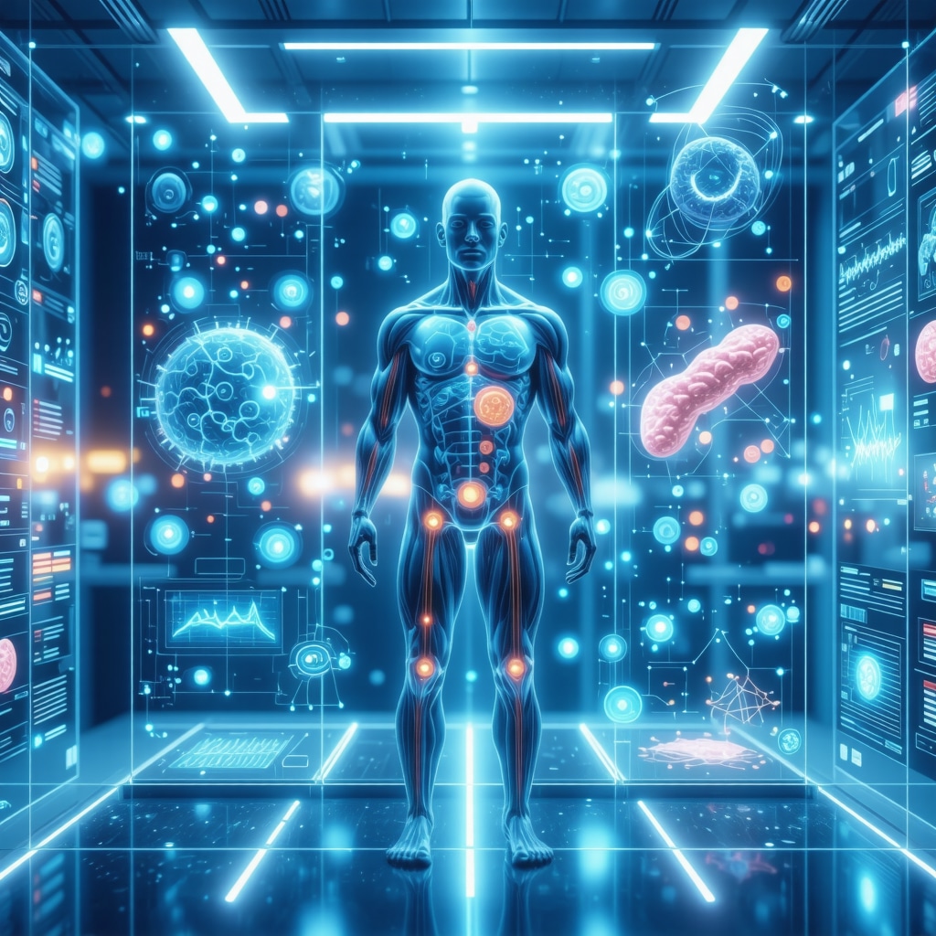 Visualization of digital twin and AI-driven multi-omics analytics for injection-based weight loss management