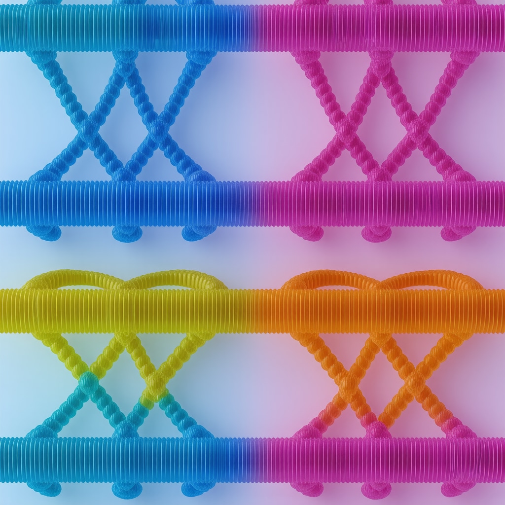 DNA strands highlighting GLP-1 receptor gene variants affecting Ozempic response