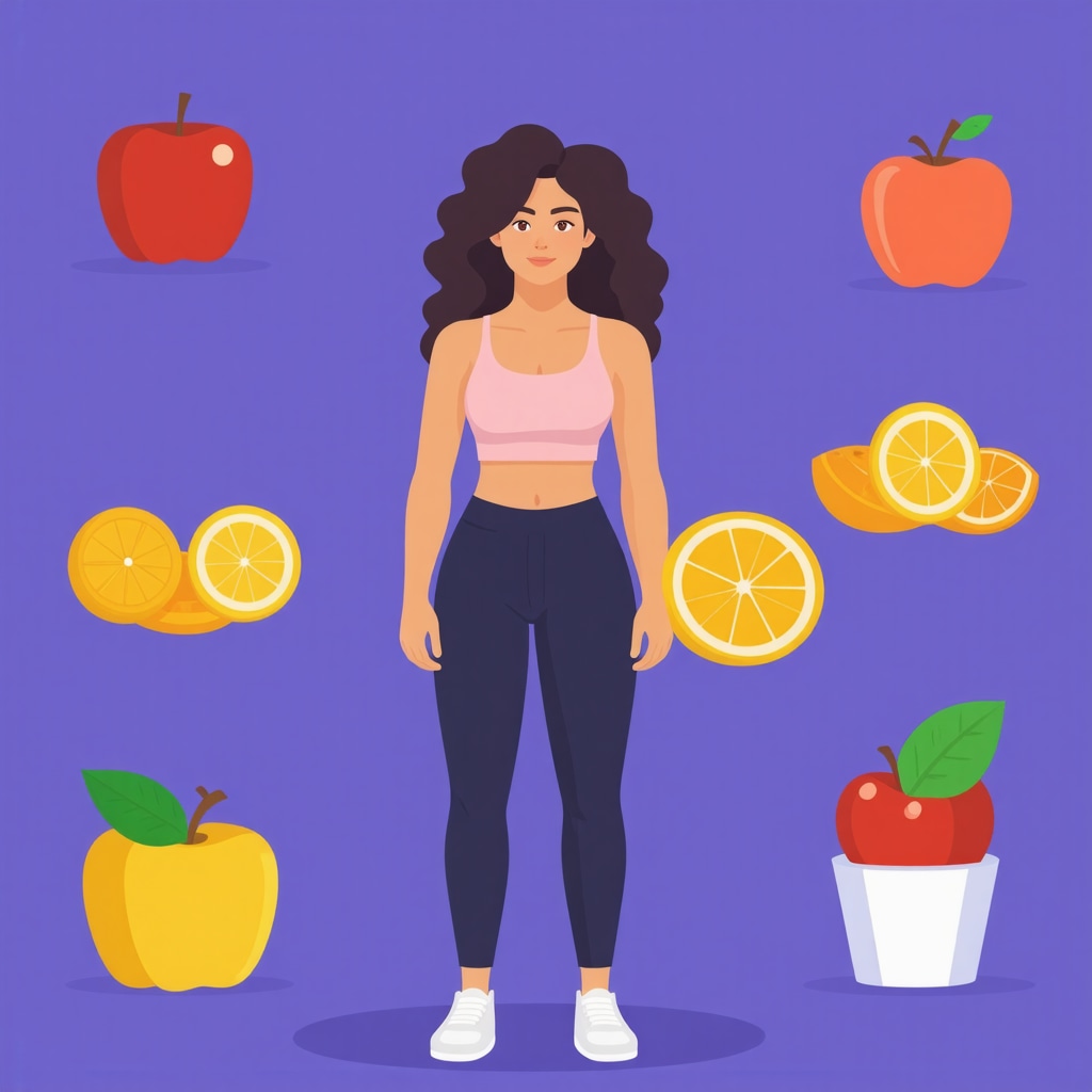 Diagram showing personalized weight loss strategy incorporating medication, diet, exercise, and mental health support