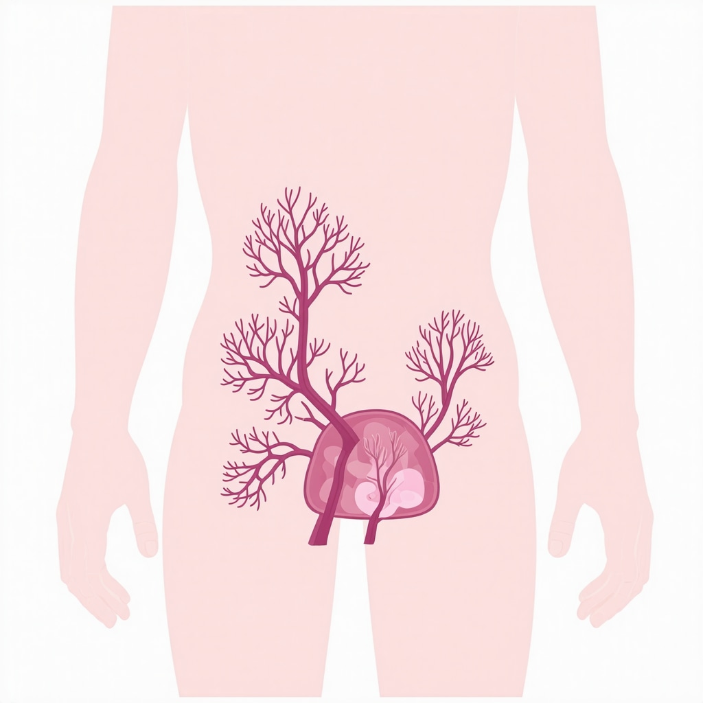 Illustration of hormonal interactions affecting fat metabolism and thermogenesis.