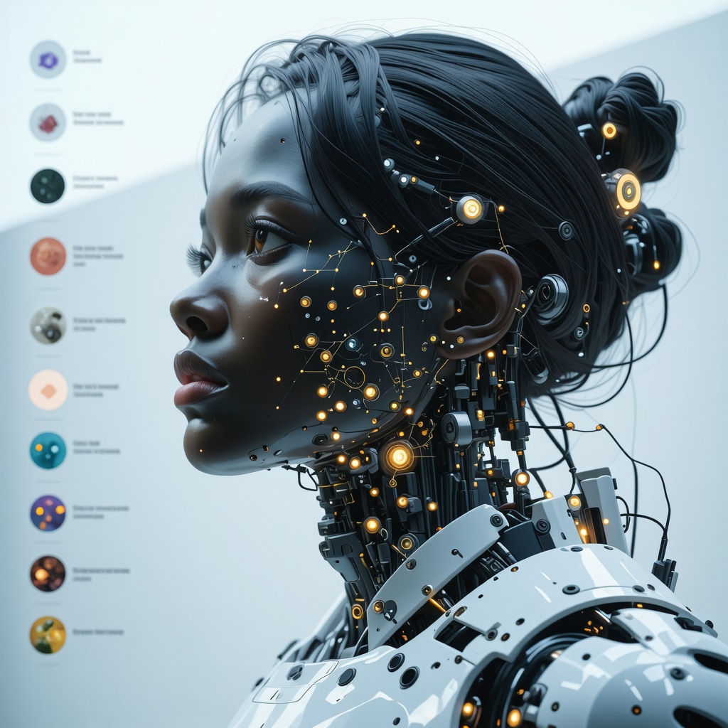 Futuristic representation of genetic and metabolic data analysis for personalized diet planning