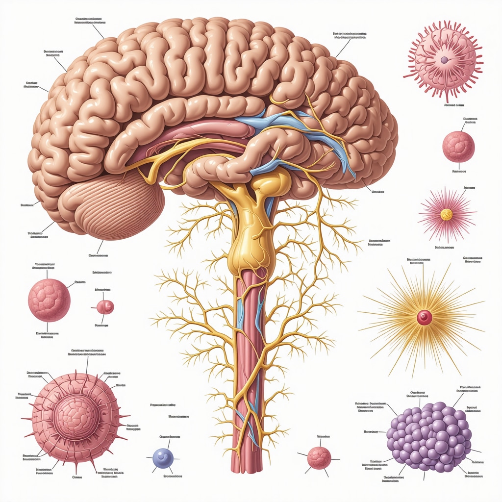 Diagram of hypothalamic neuroendocrine circuits influencing appetite and metabolism