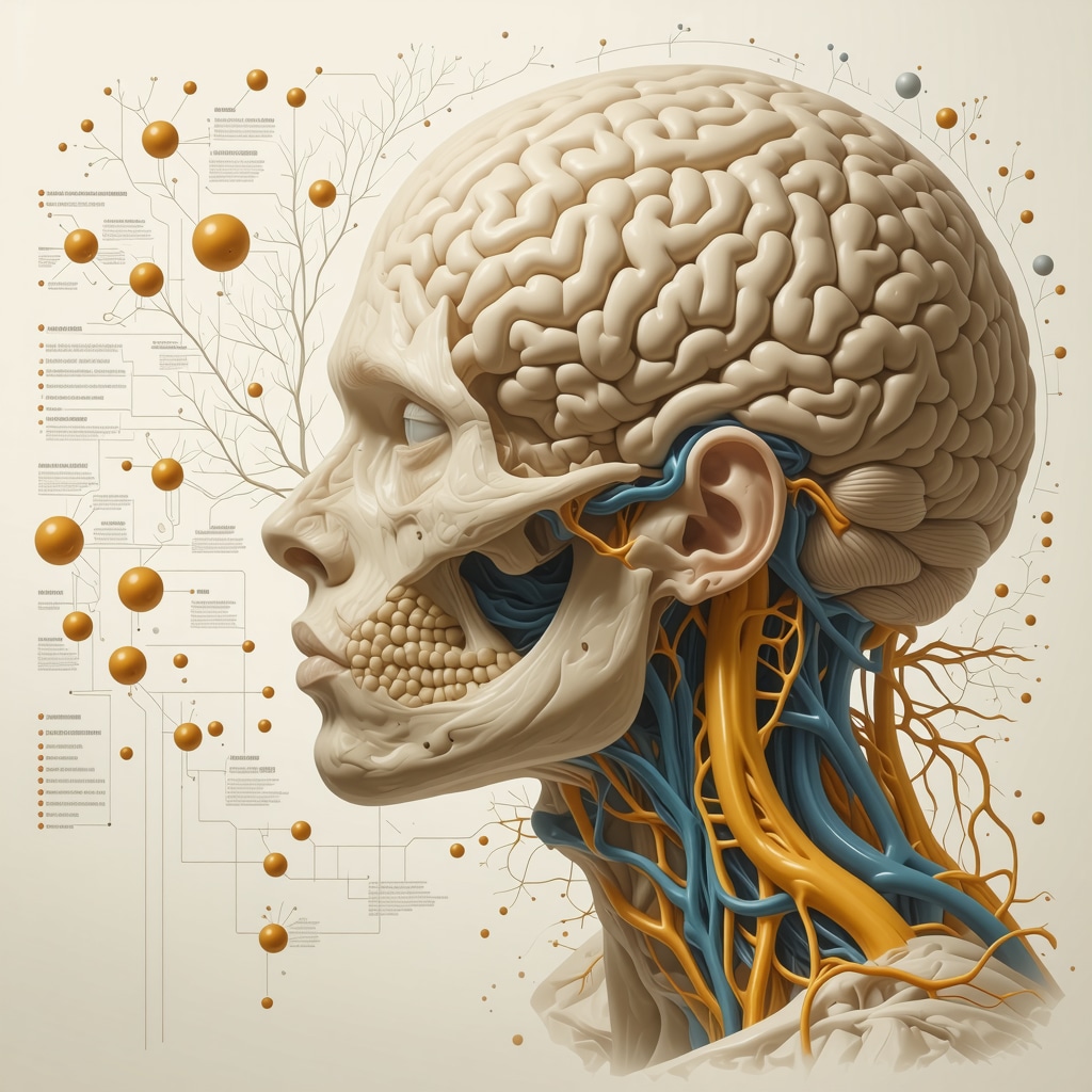 Diagram showing gut-brain axis, microbiome, and personalized digital health tools in weight loss