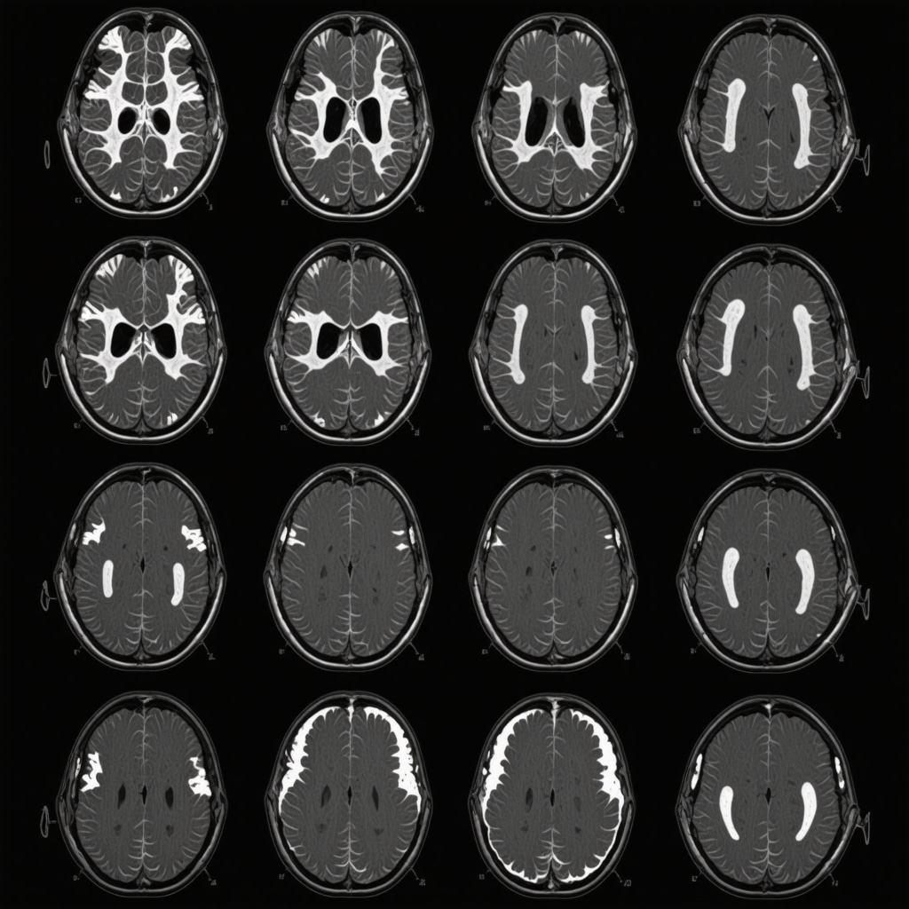Brain scan showing activity changes in appetite-related regions during semaglutide therapy