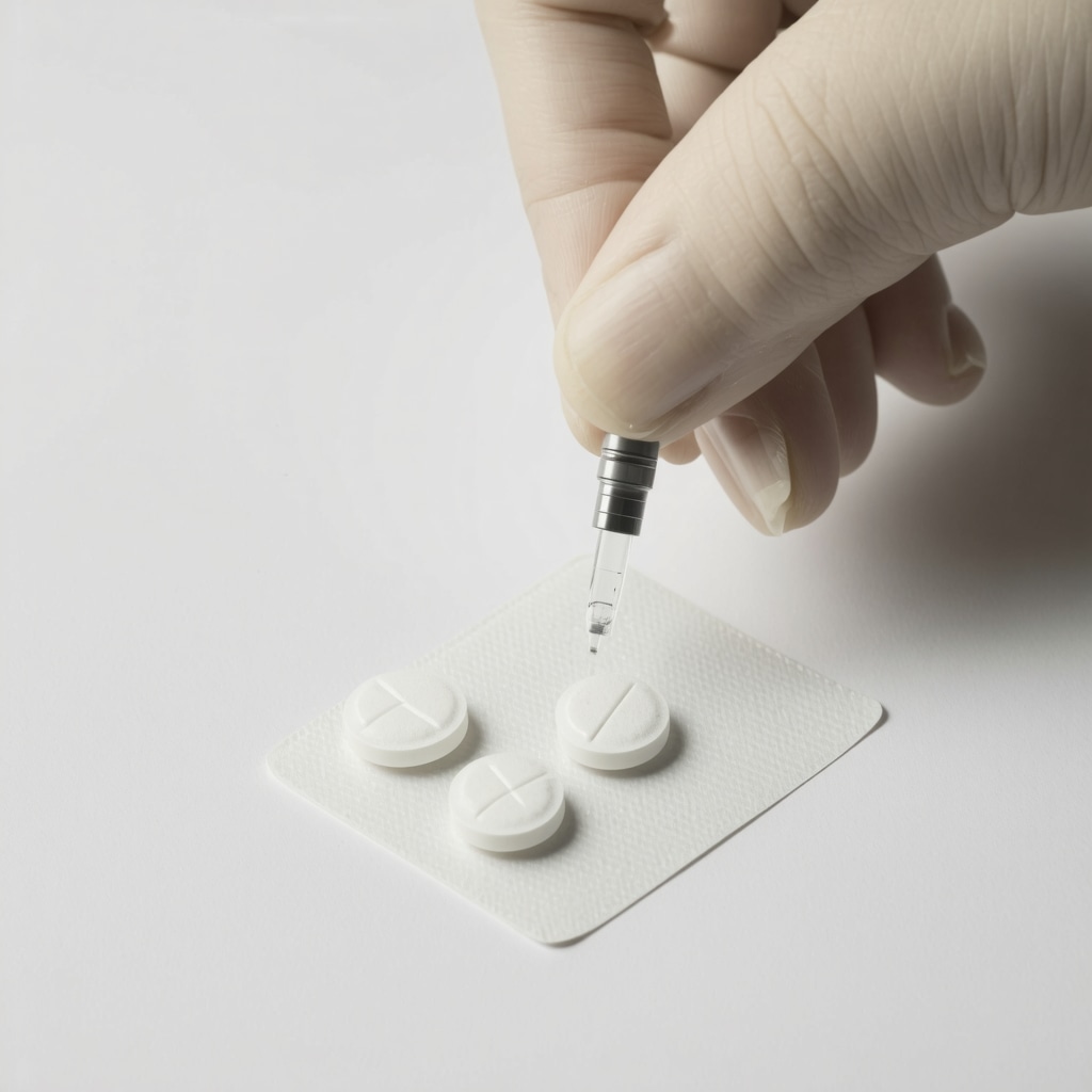 Painless micro-needle patch delivering medication in a clinical environment
