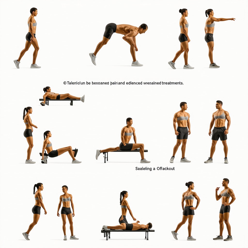 A diverse workout plan including aerobic, resistance, and restorative exercises designed for individuals on weight loss injections.