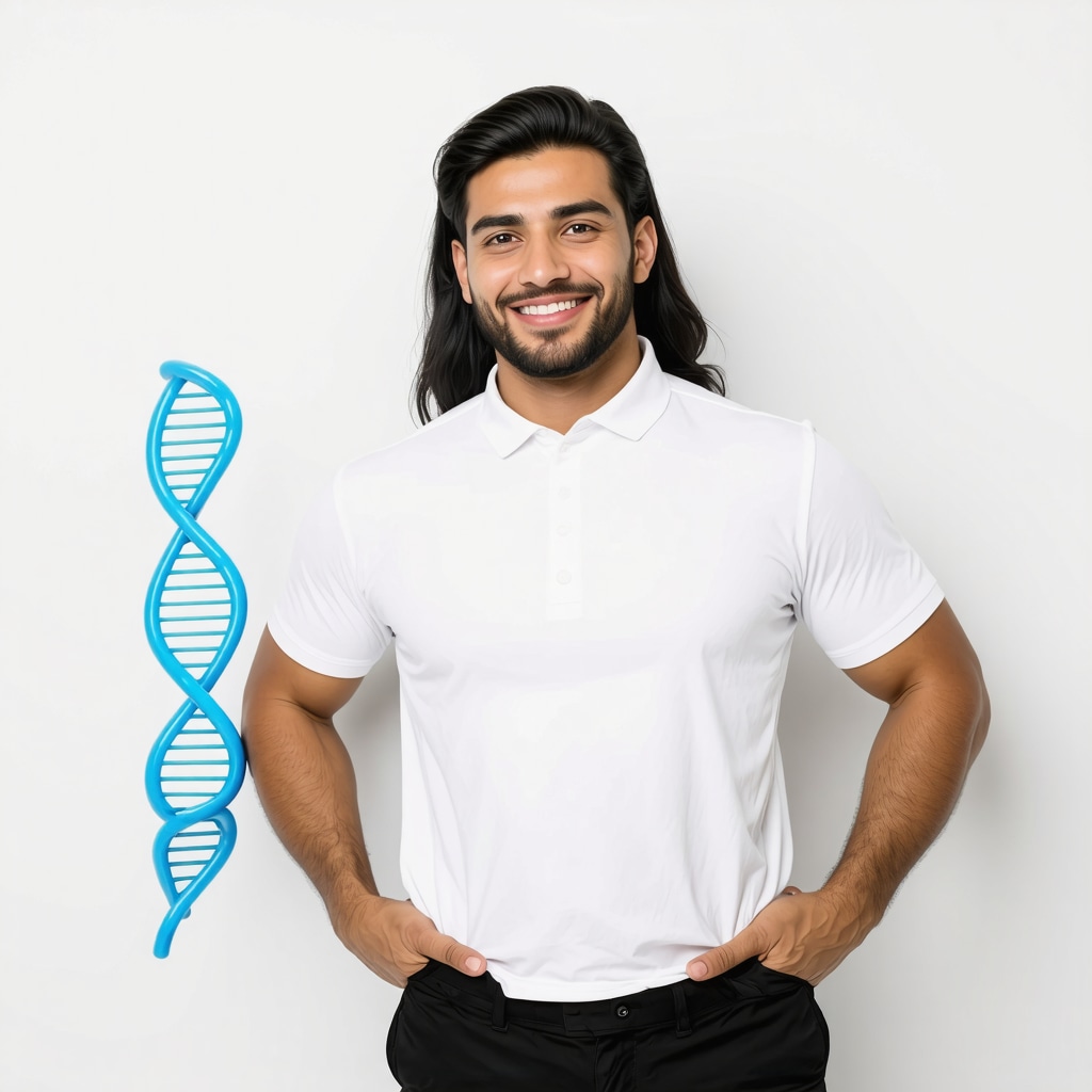 Genetic testing and personalized medicine for weight loss with Wegovy, DNA analysis, healthcare professional, modern lab