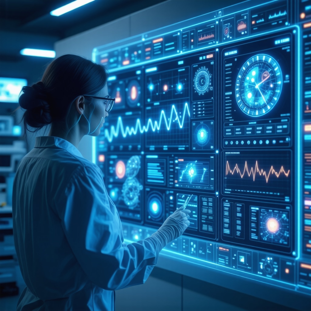 Healthcare professional reviewing genetic and circadian rhythm data for personalized weight loss injection therapy