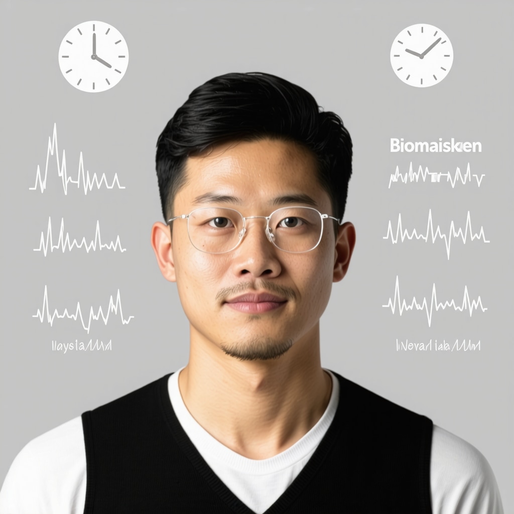 Diagram illustrating personalized injection schedules aligned with circadian rhythms and biomarker monitoring for optimal fat loss.