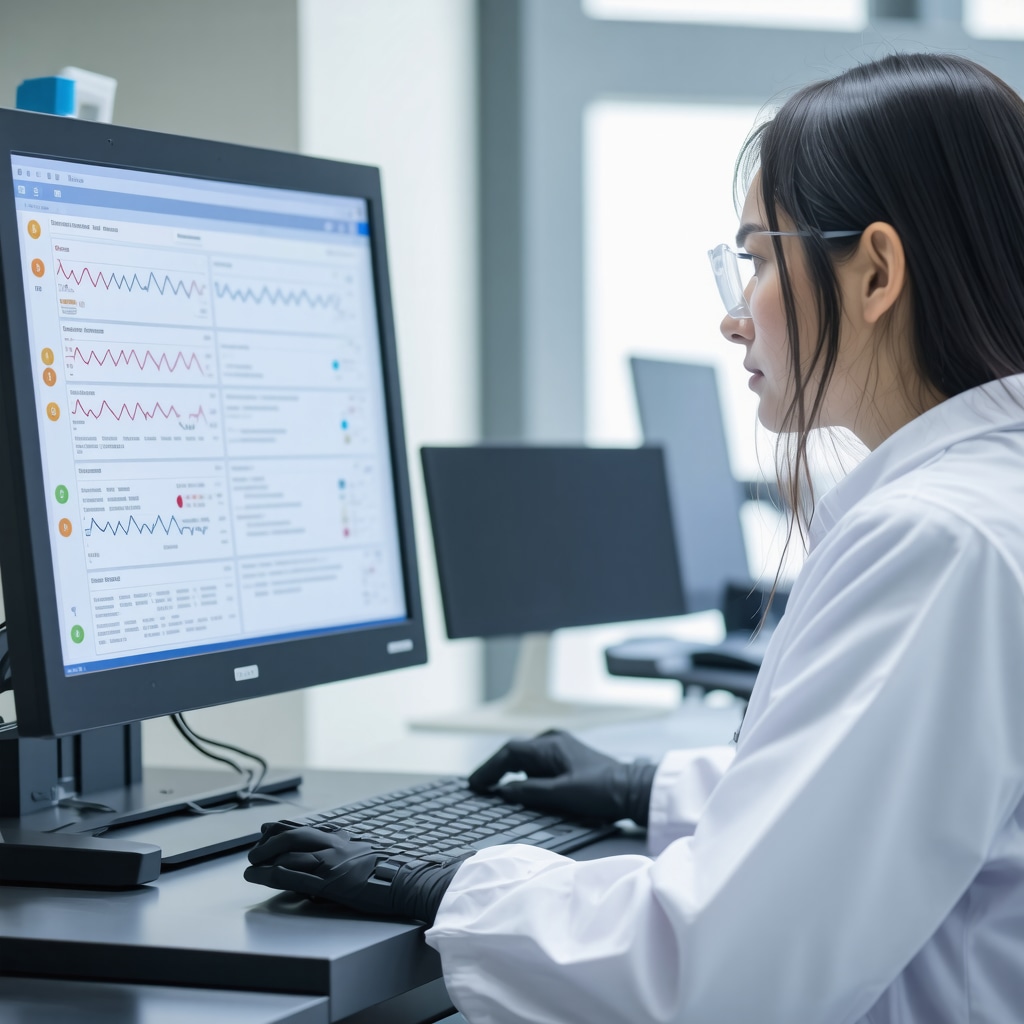 Doctor analyzing genetic and metabolic data for customized weight loss plan