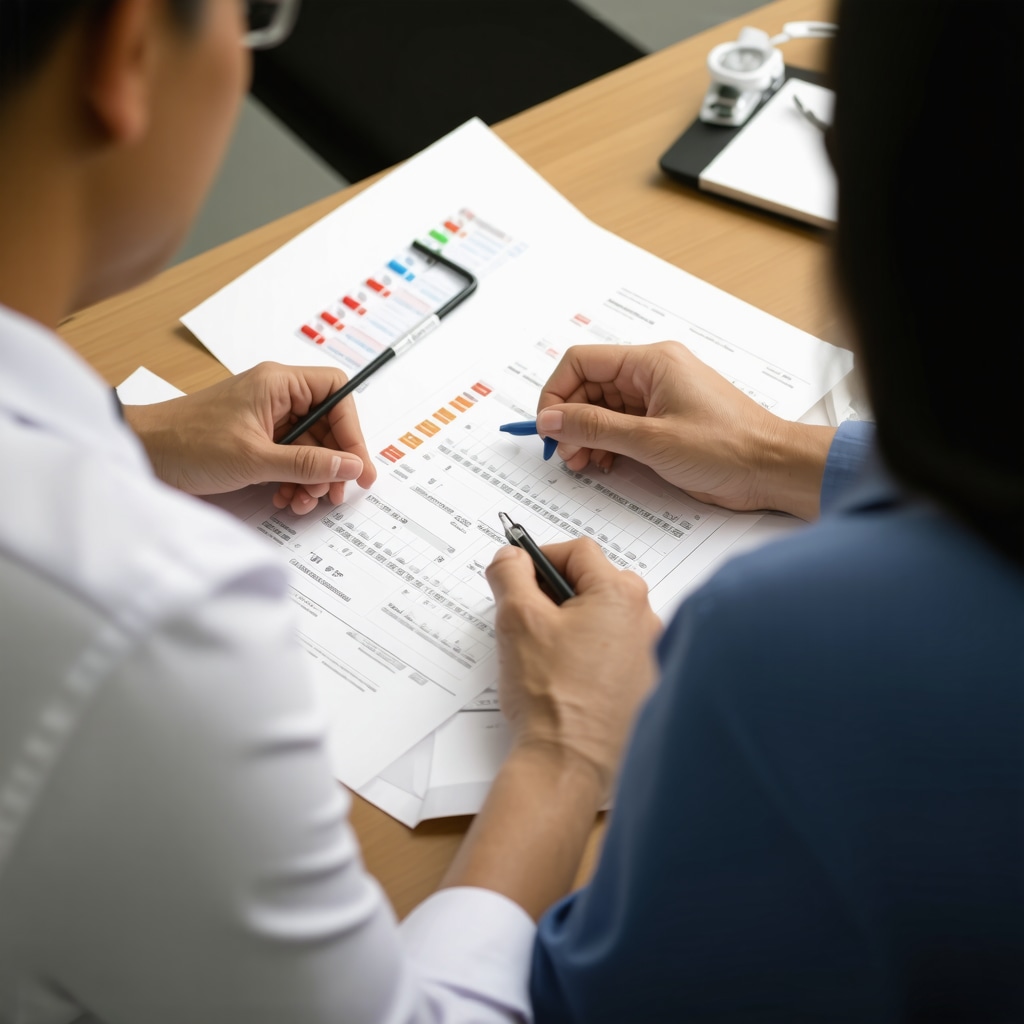 Doctor discussing tailored Ozempic weight loss strategies with a patient.