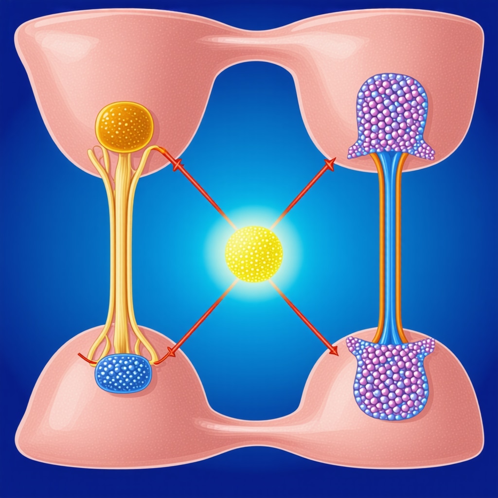 Diagram showing how Tirzepatide acts on GLP-1 and GIP receptors to regulate appetite and insulin sensitivity.
