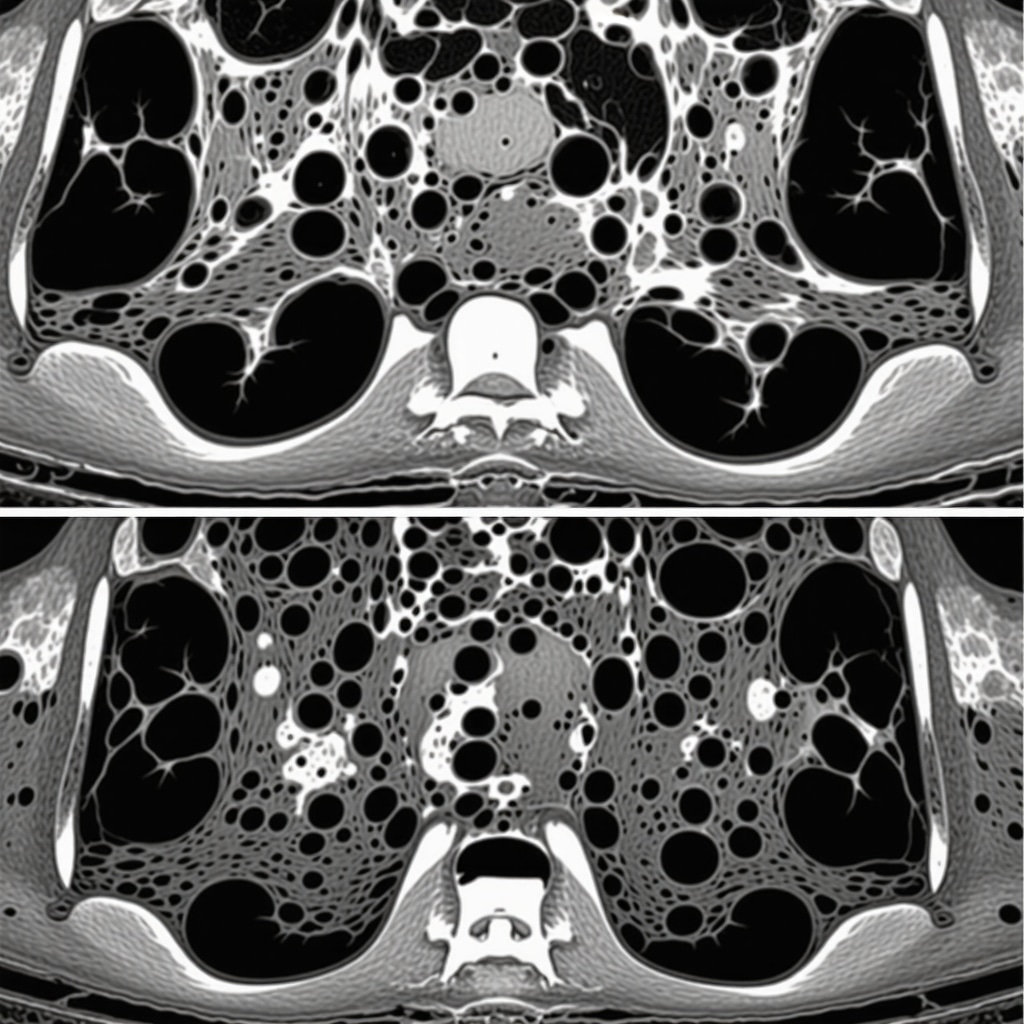 Clinician performing ultrasound-guided fat reduction procedure