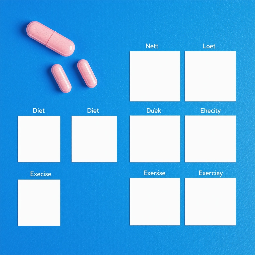 Organized weekly planner with medication and meal schedules