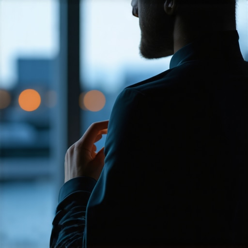 Person wearing a biometric device tracking health data in real-time