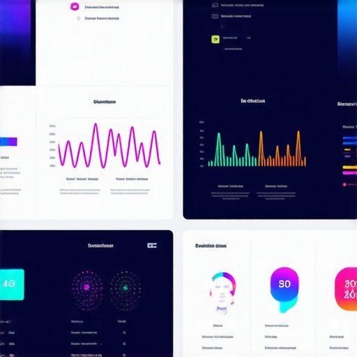 Futuristic health monitoring dashboard displaying biochemical markers and behavioral data in a user-friendly interface