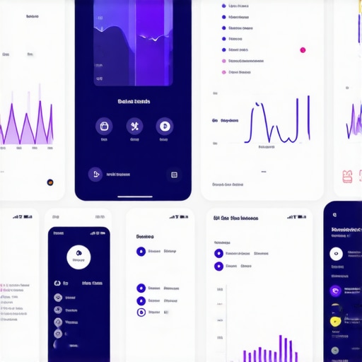 A futuristic digital interface displaying health metrics for personalized weight management