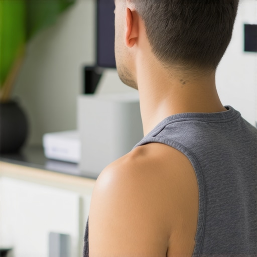 Person using advanced health monitoring devices for personalized weight management