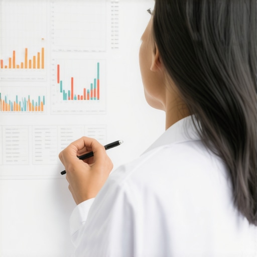 Endocrinologist reviewing metabolic therapy data for sustainable weight loss