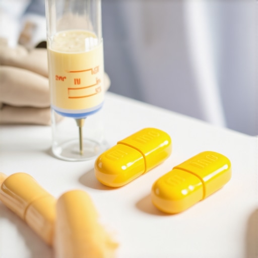 Healthcare professional reviewing patient data for long-term semaglutide safety