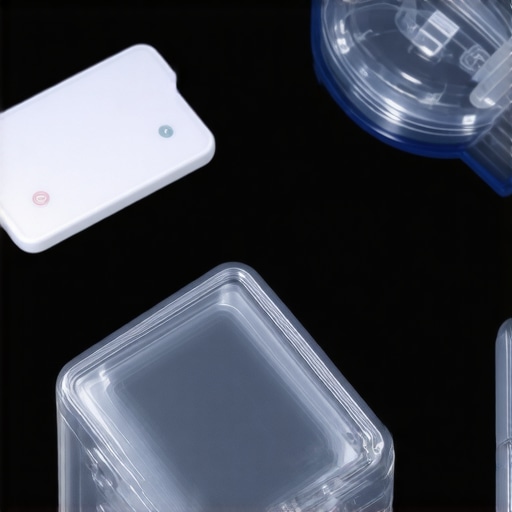 Futuristic medical device monitoring GLP-1 injection and health data