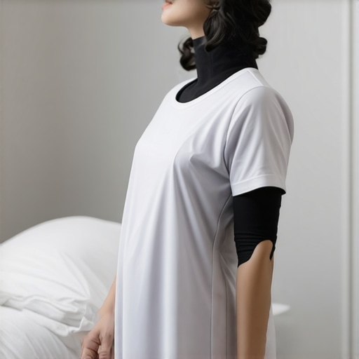 Illustration of a high-tech clinic with AI monitoring wearable health devices for weight management