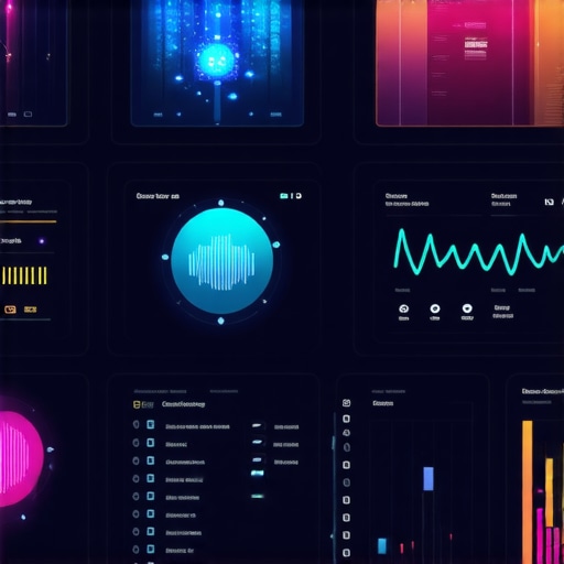 A high-tech digital dashboard showcasing biometric data, biomarkers, and personalized health metrics for weight loss