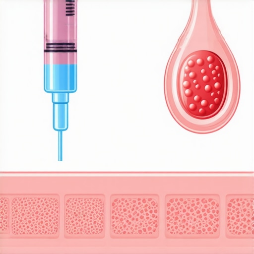 Diagram showing microencapsulation and bioresorbable implants used in weight loss medications