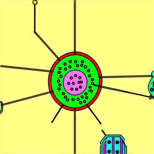Diagram showing how GLP-1 receptor agonists affect brain and digestive system