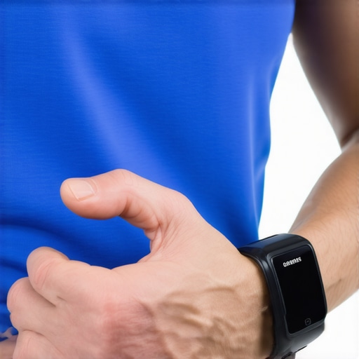Individual using wearable sensors and smartphone to track metabolic health for weight management