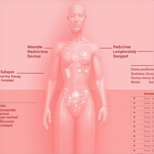 Illustration of patient-centered approach with genetic testing, wearables, and healthcare team