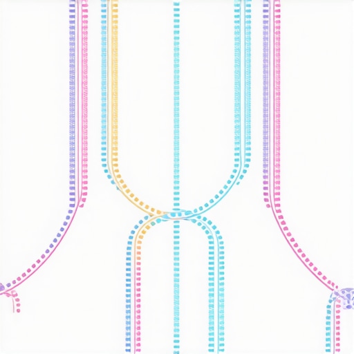 Illustration of personalized weight loss journey with genetics, microbiome, and tech data integration