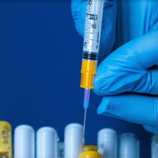 Healthcare professional instructing proper injection method for weight loss medication