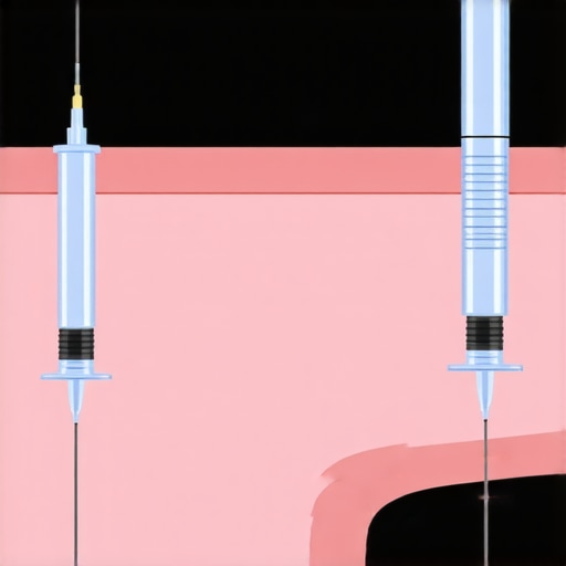 Diagram illustrating correct Wegovy injection site rotation and handling tips.