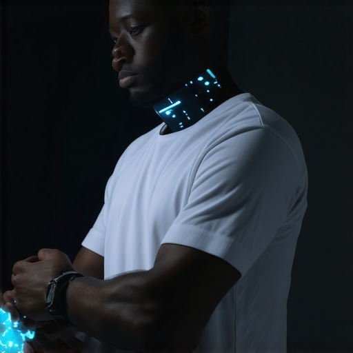 Healthcare professional analyzing data from wearable devices and AI for weight management