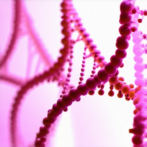 DNA strands and medical testing kits representing personalized genetic analysis for weight management.
