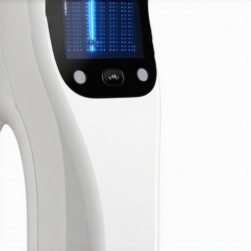 Futuristic medical device used for personalized weight loss injections in a clinical environment