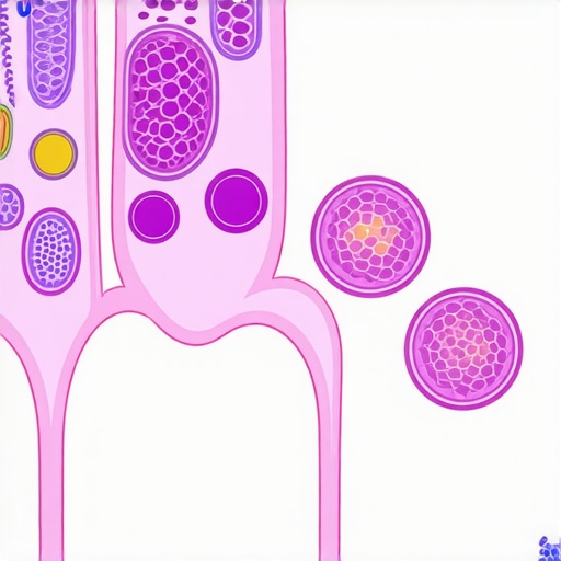 Illustration showing changes in pancreatic and thyroid tissues due to prolonged GLP-1 therapy.