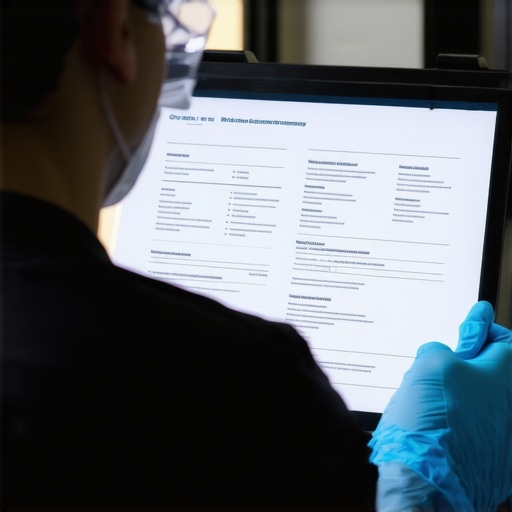 Doctor analyzing patient lab results for safe Tirzepatide use