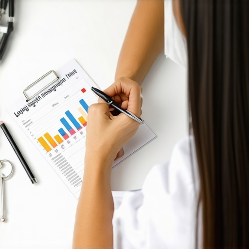 Healthcare professional discussing long-term weight loss strategies with a patient, emphasizing monitoring and personalized care.