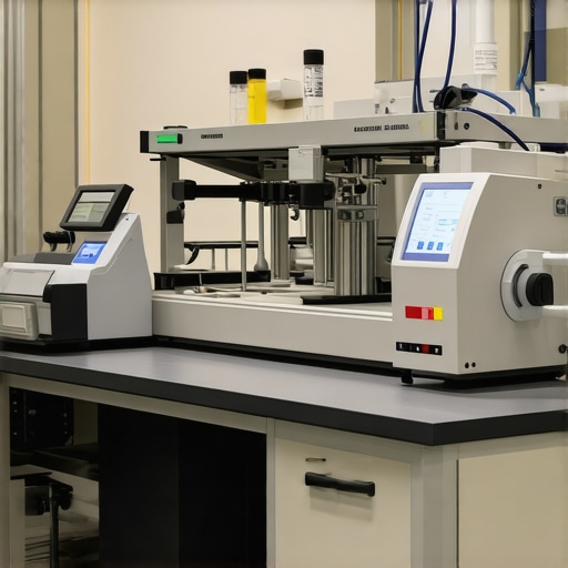 Laboratory technician analyzing genetic data for weight management.