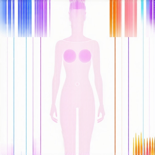 Infographic illustrating genetic testing and customized weight loss plans.